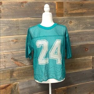 Vintage 90s Spalding Jersey Crop Top